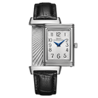 Solar Veil Art Deco sliding reversible watch front view